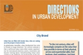 Directions in Urban Development Directions in Urban Development